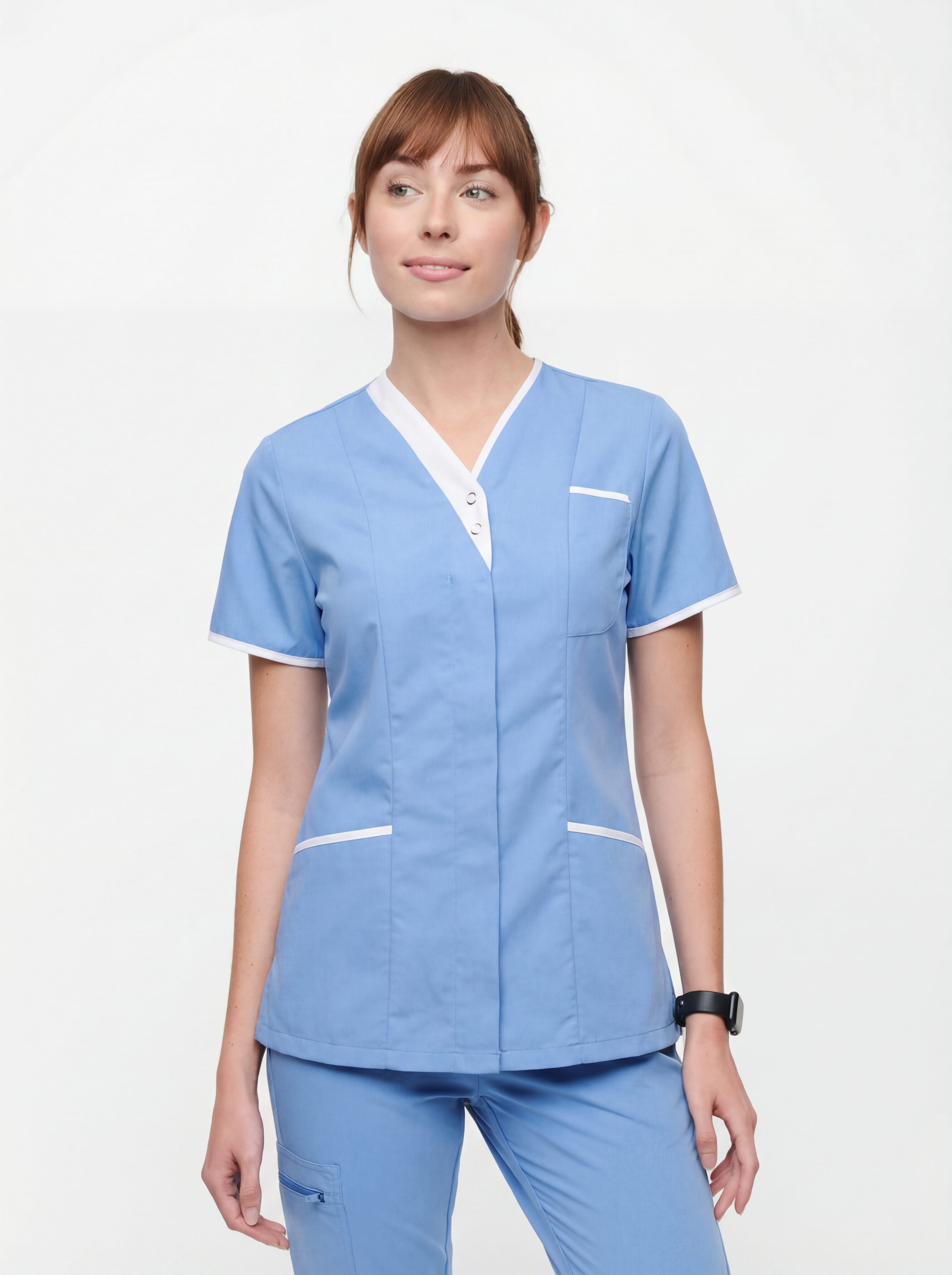 Hospital Blue V-Neck Beauty Tunic