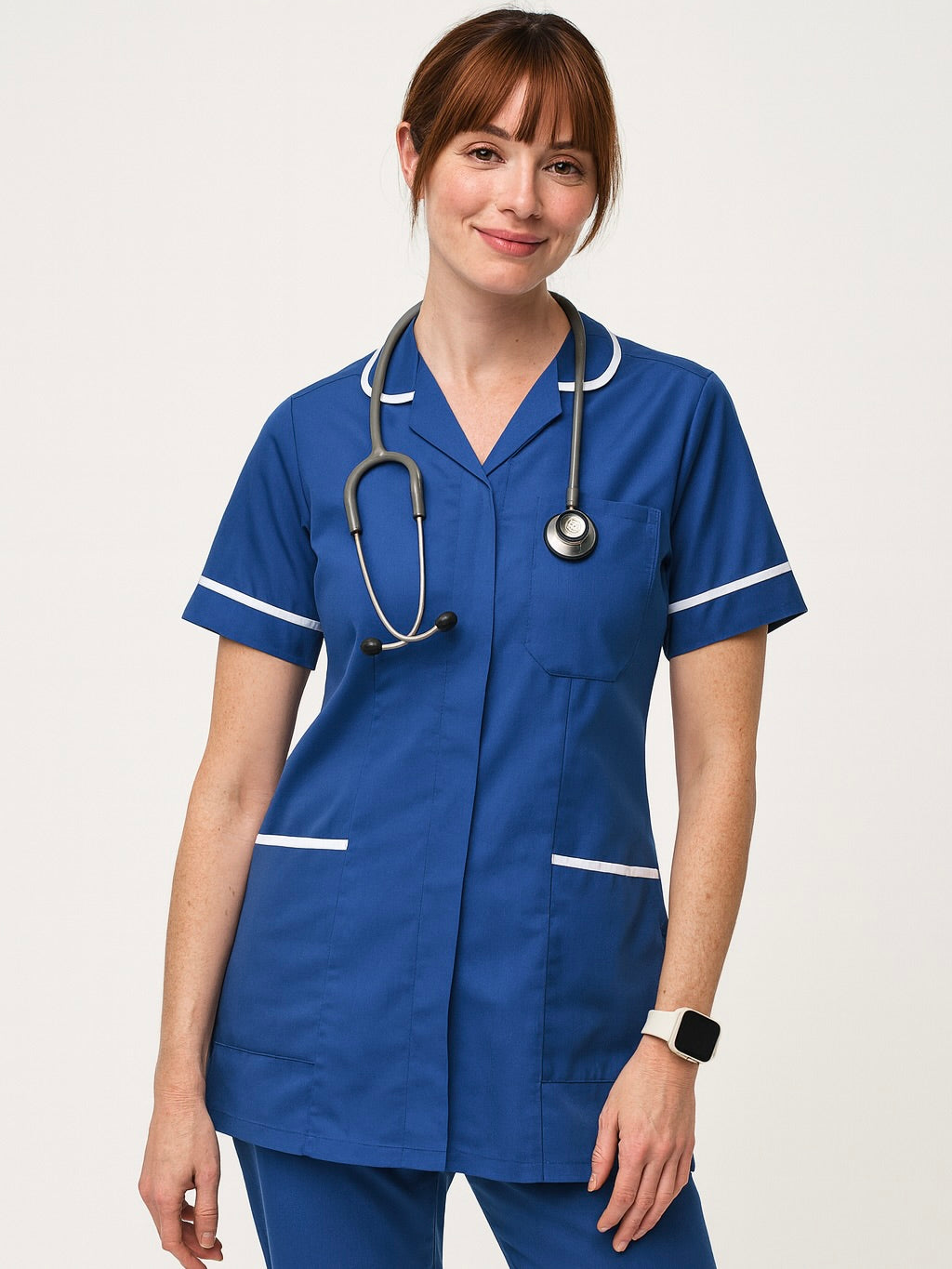Classic Hospital Blue Healthcare and Beauty Woman's Tunic T66